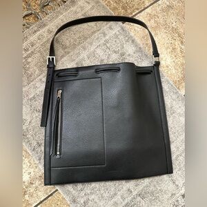 AllSaints Leather Alpha Bag